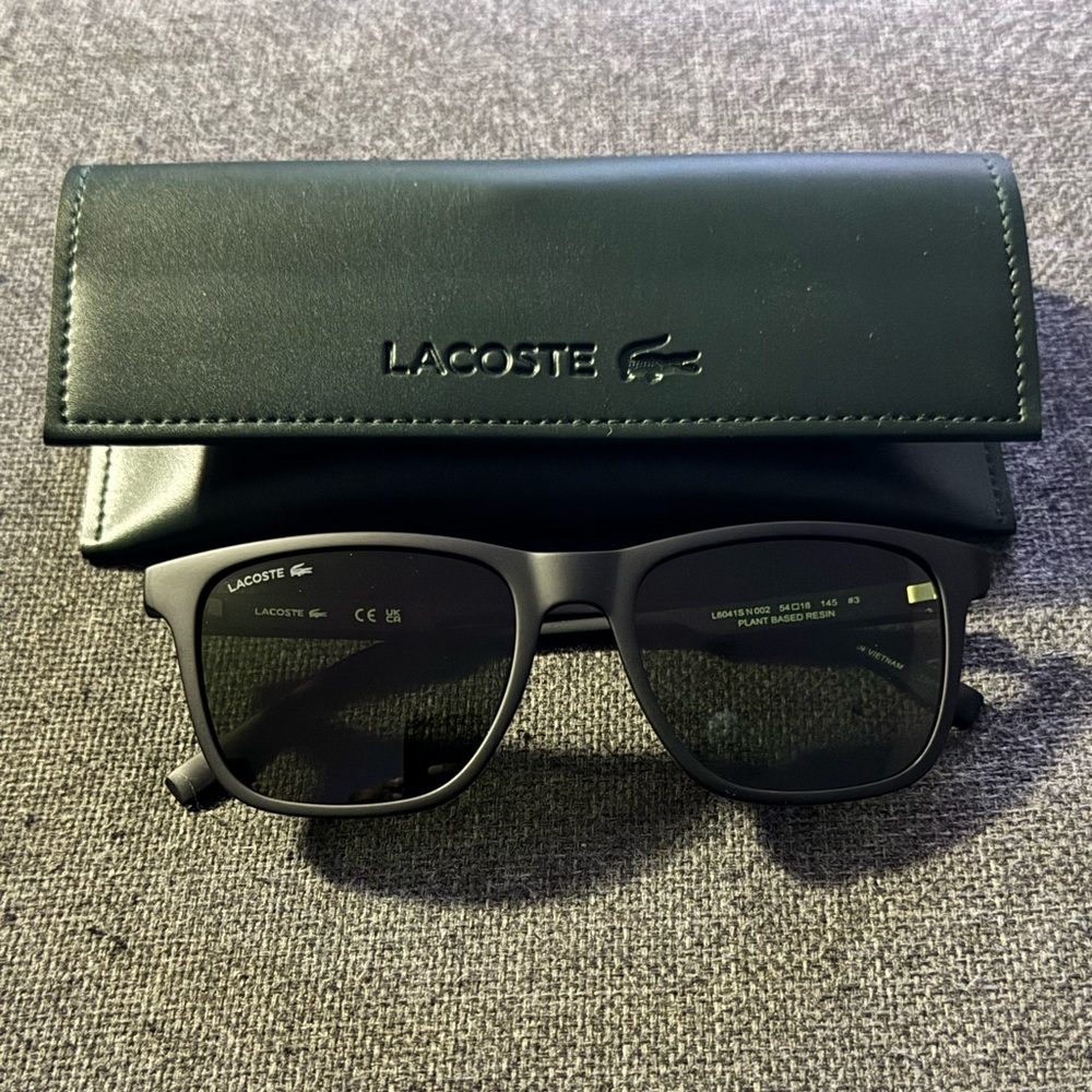 Lacoste Sunglasses L6041S 54--18--145 MATTE BLACK